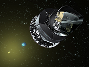 Vue d'artiste du satellite Planck Vue d'artiste du satellite Planck